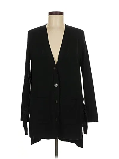 Pre-owned Moth Cardigan Sweater In Black