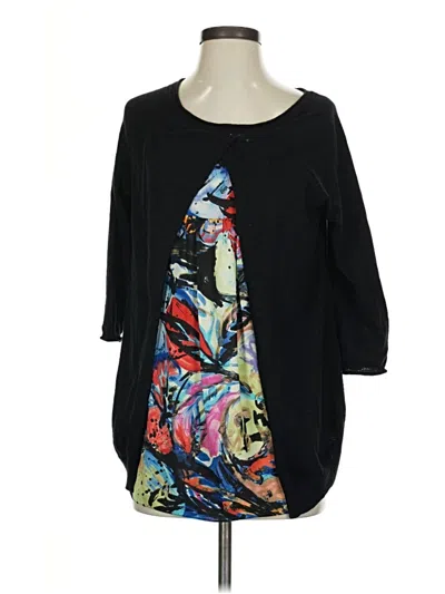 Pre-owned Moth Cardigan Sweater In Black