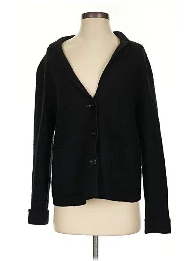 Pre-owned Moth Cardigan Sweater In Black
