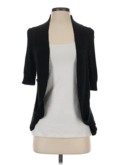 Pre-owned Moth Cardigan Sweater In Black