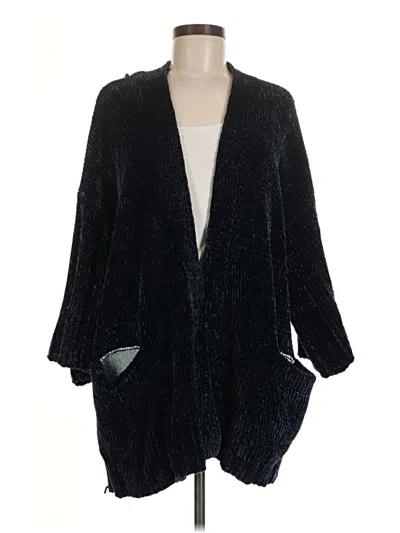 Pre-owned Moth Cardigan Sweater In Black
