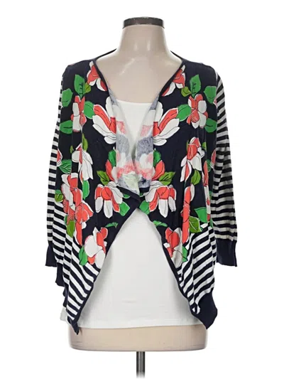 Pre-owned Moth Cardigan Sweater In Black