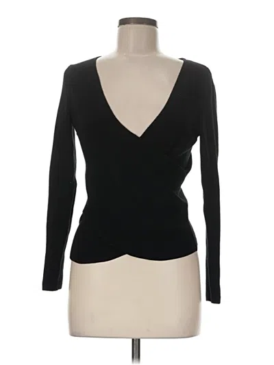 Pre-owned Moth Cardigan Sweater In Black