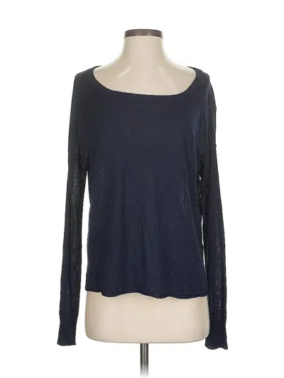 Pre-owned Moth Cardigan Sweater In Blue