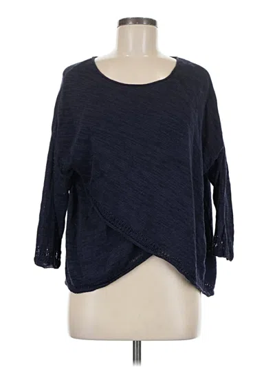 Pre-owned Moth Cardigan Sweater In Blue