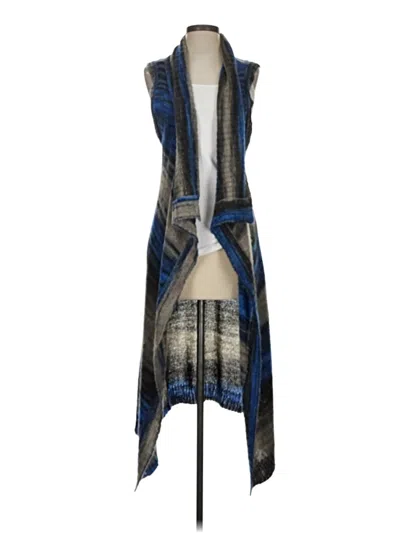 Pre-owned Moth Cardigan Sweater In Blue