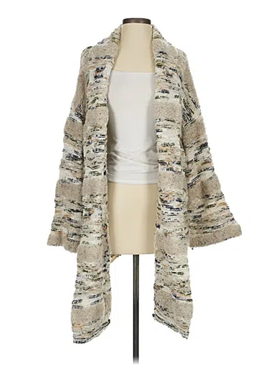 Pre-owned Moth Cardigan Sweater In Brown