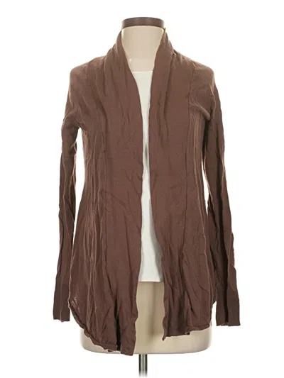 Pre-owned Moth Cardigan Sweater In Brown