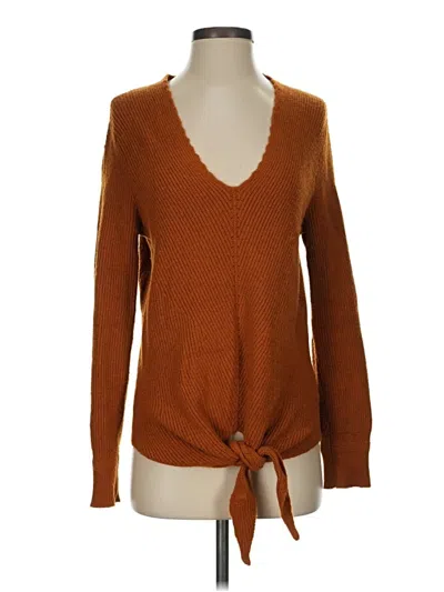 Pre-owned Moth Cardigan Sweater In Brown