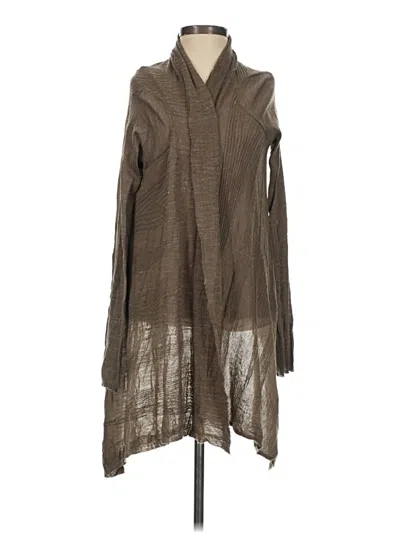 Pre-owned Moth Cardigan Sweater In Brown