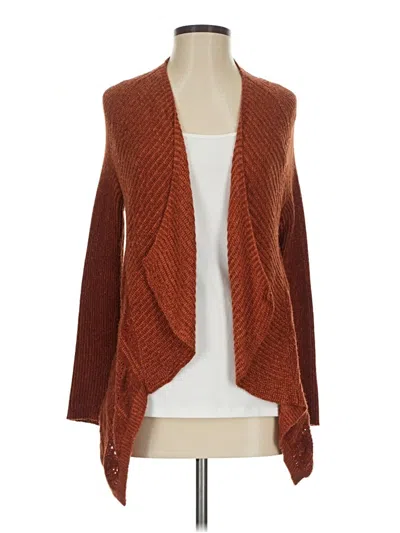 Pre-owned Moth Cardigan Sweater In Brown