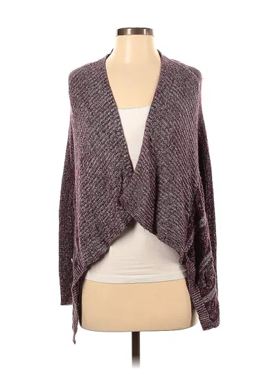 Pre-owned Moth Cardigan Sweater In Burgundy