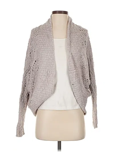 Pre-owned Moth Cardigan Sweater In Gray