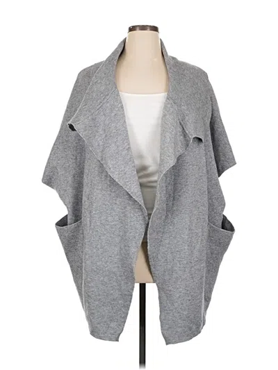 Pre-owned Moth Cardigan Sweater In Gray