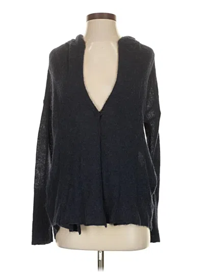 Pre-owned Moth Cardigan Sweater In Gray