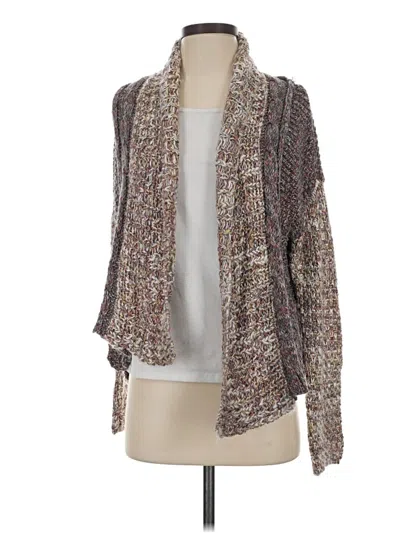 Pre-owned Moth Cardigan Sweater In Gray