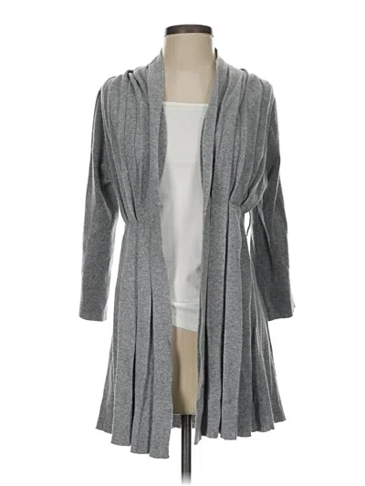Pre-owned Moth Cardigan Sweater In Gray