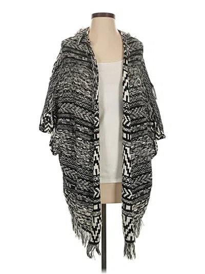Pre-owned Moth Cardigan Sweater In Gray
