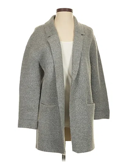 Pre-owned Moth Cardigan Sweater In Gray