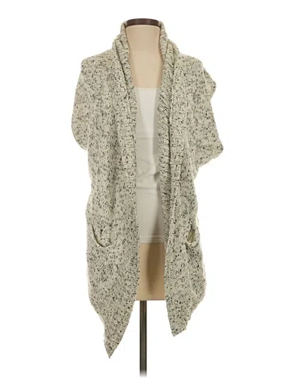 Pre-owned Moth Cardigan Sweater In Gray