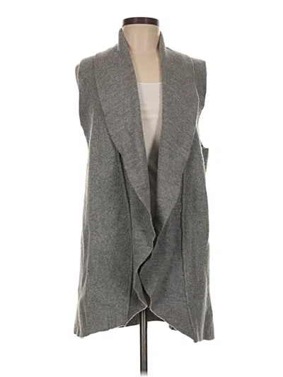 Pre-owned Moth Cardigan Sweater In Gray