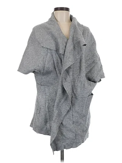 Pre-owned Moth Cardigan Sweater In Gray