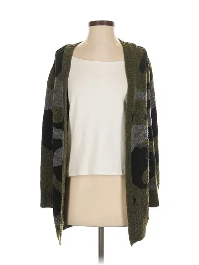 Pre-owned Moth Cardigan Sweater In Green