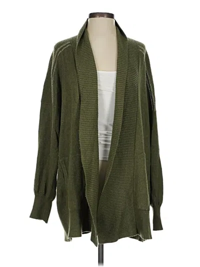 Pre-owned Moth Cardigan Sweater In Green