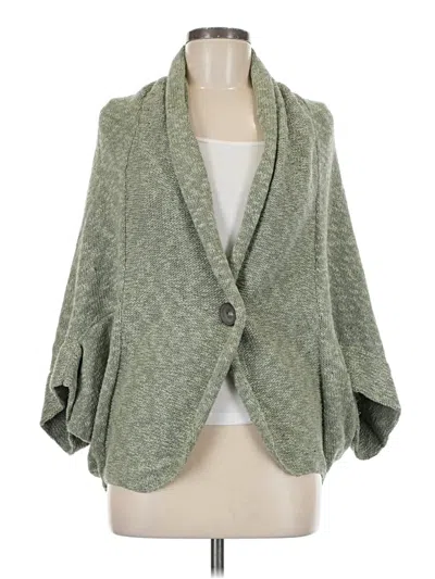 Pre-owned Moth Cardigan Sweater In Green