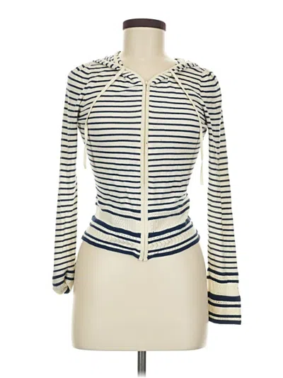 Pre-owned Moth Cardigan Sweater In Ivory