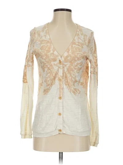 Pre-owned Moth Cardigan Sweater In Ivory