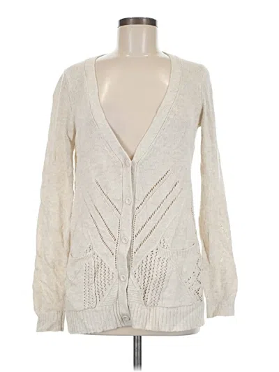 Pre-owned Moth Cardigan Sweater In Ivory