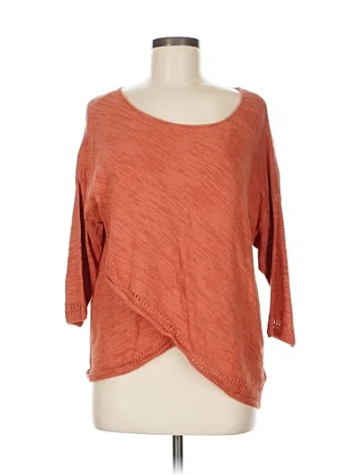 Pre-owned Moth Cardigan Sweater In Orange