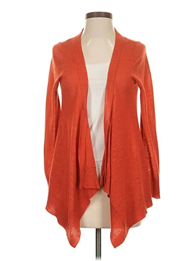 Pre-owned Moth Cardigan Sweater In Orange