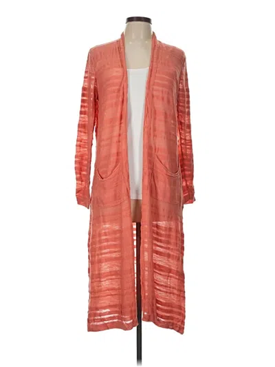 Pre-owned Moth Cardigan Sweater In Orange