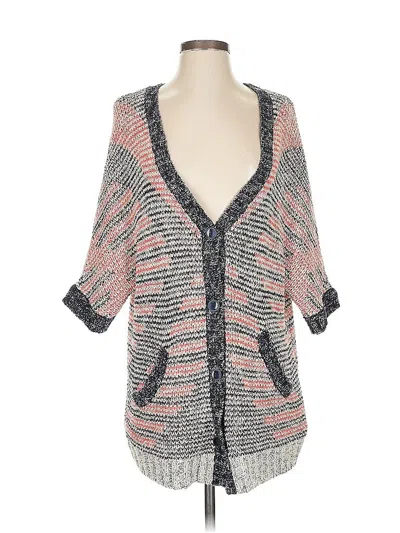 Pre-owned Moth Cardigan Sweater In Pink