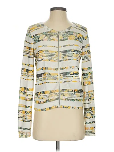 Pre-owned Moth Cardigan Sweater In Silver
