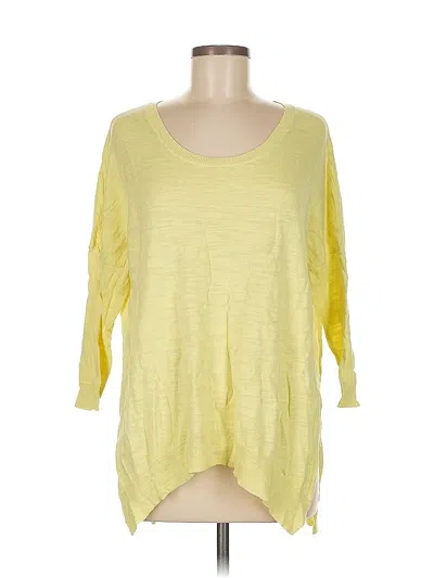 Pre-owned Moth Cardigan Sweater In Yellow