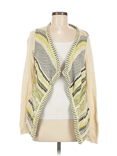 Pre-owned Moth Cardigan Sweater In Yellow