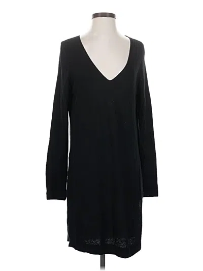Pre-owned Moth Casual Dress In Black