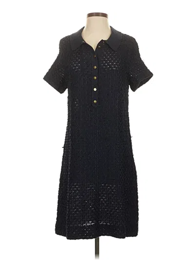Pre-owned Moth Casual Dress In Black