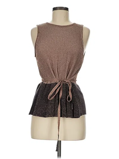 Pre-owned Moth Casual Dress In Brown