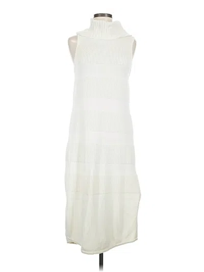 Pre-owned Moth Casual Dress In White