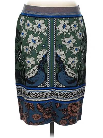 Pre-owned Moth Casual Skirt In Teal