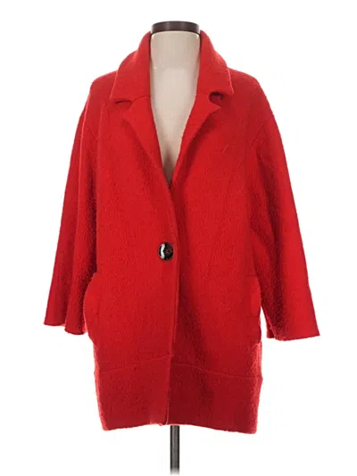 Pre-owned Moth Coat In Red