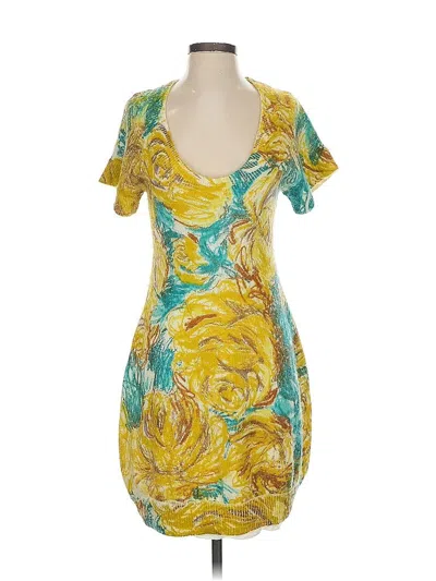 Pre-owned Moth Cocktail Dress In Yellow
