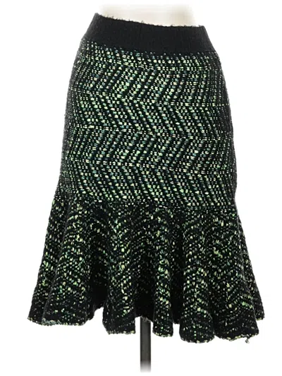 Pre-owned Moth Formal Skirt In Green