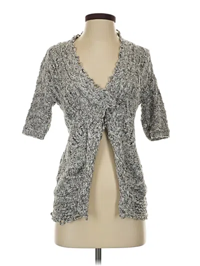 Pre-owned Moth Kimono In Gray