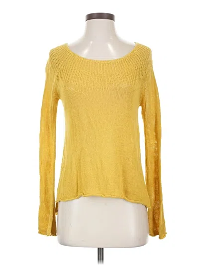 Pre-owned Moth Long Sleeve T-shirt In Yellow