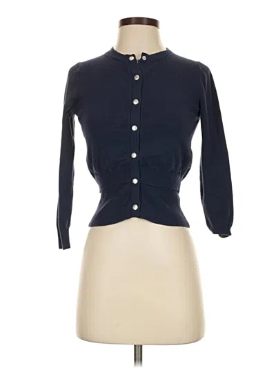Pre-owned Moth Long Sleeve Turtleneck In Blue
